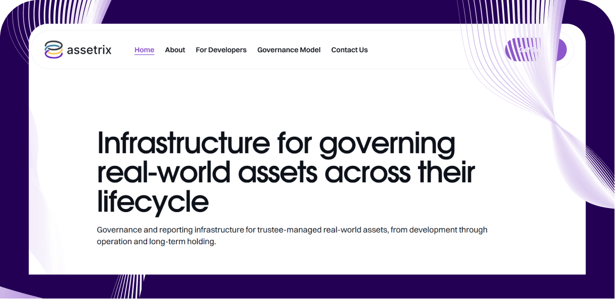 Assetrica platform preview